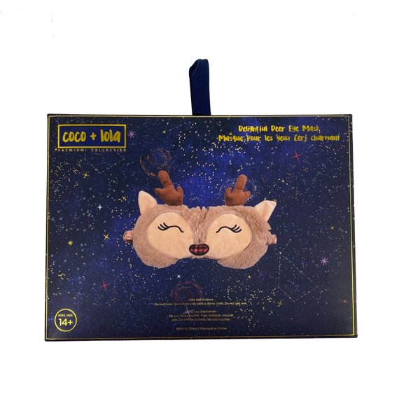 COCO + LOLA Delightful Deer Eye Mask - Picture 2 of 3